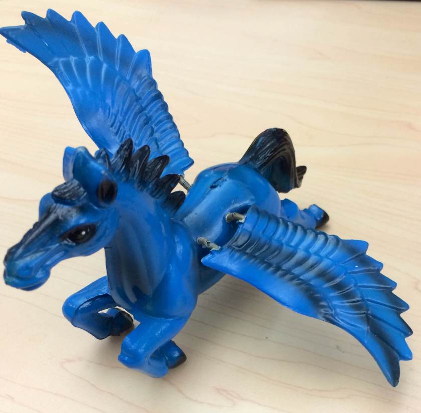 The left wing is broken :(