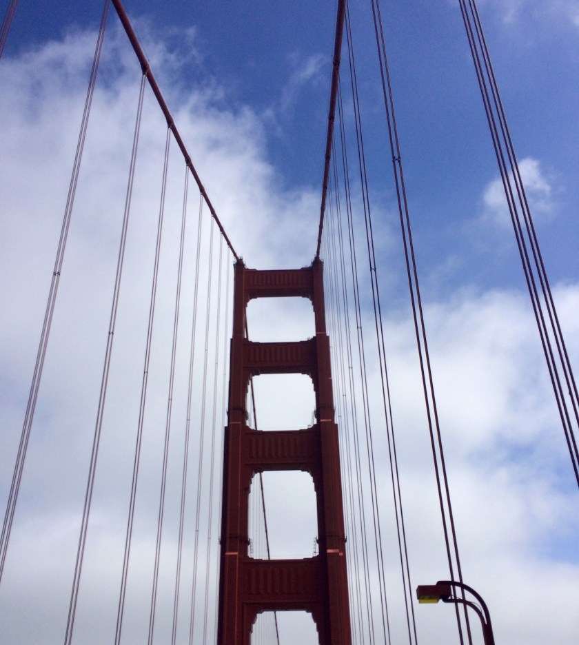 This post wouldn't be complete without a (quite terrible) picture of Golden Gate Bridge.